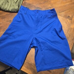 Under Armour Bright Blue Boys Athletic Shorts